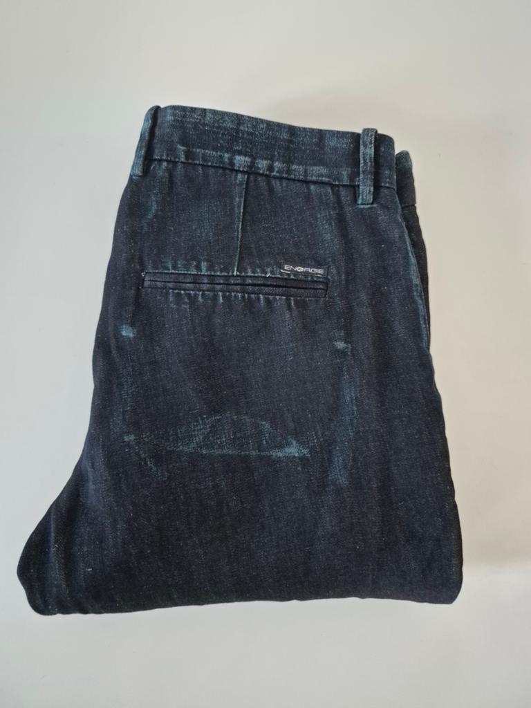 Y2K Vintage Dustressed Energie Jeans Chino - Donkerblauw, Kleding | Heren, Energie, Blauw, Ophalen of Verzenden, W33 - W34 (confectie 48/50)