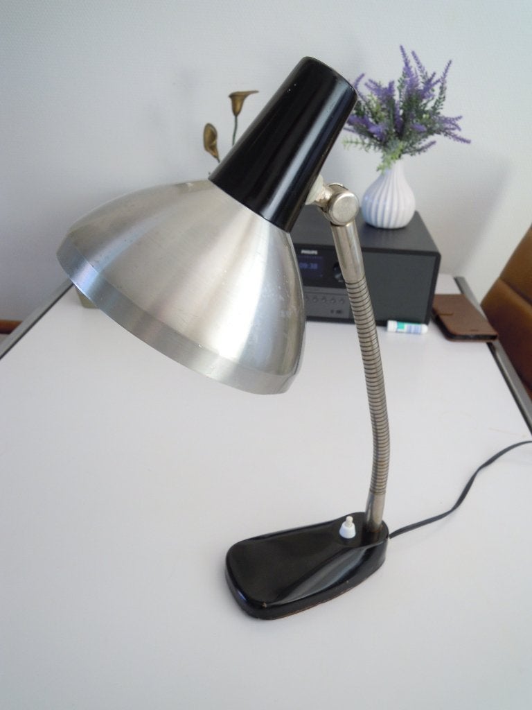 Vintage Hala Zeist Bureaulamp, Ophalen of Verzenden, Gebruikt, Bureaulamp, Vintage