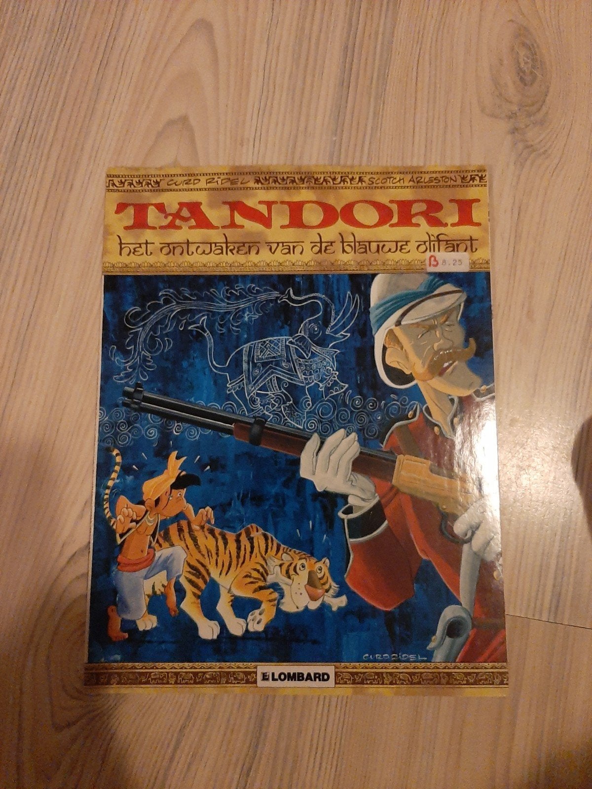 Tandori: Het ontwaken van de blauwe olifant - Stripboek, Ophalen of Verzenden