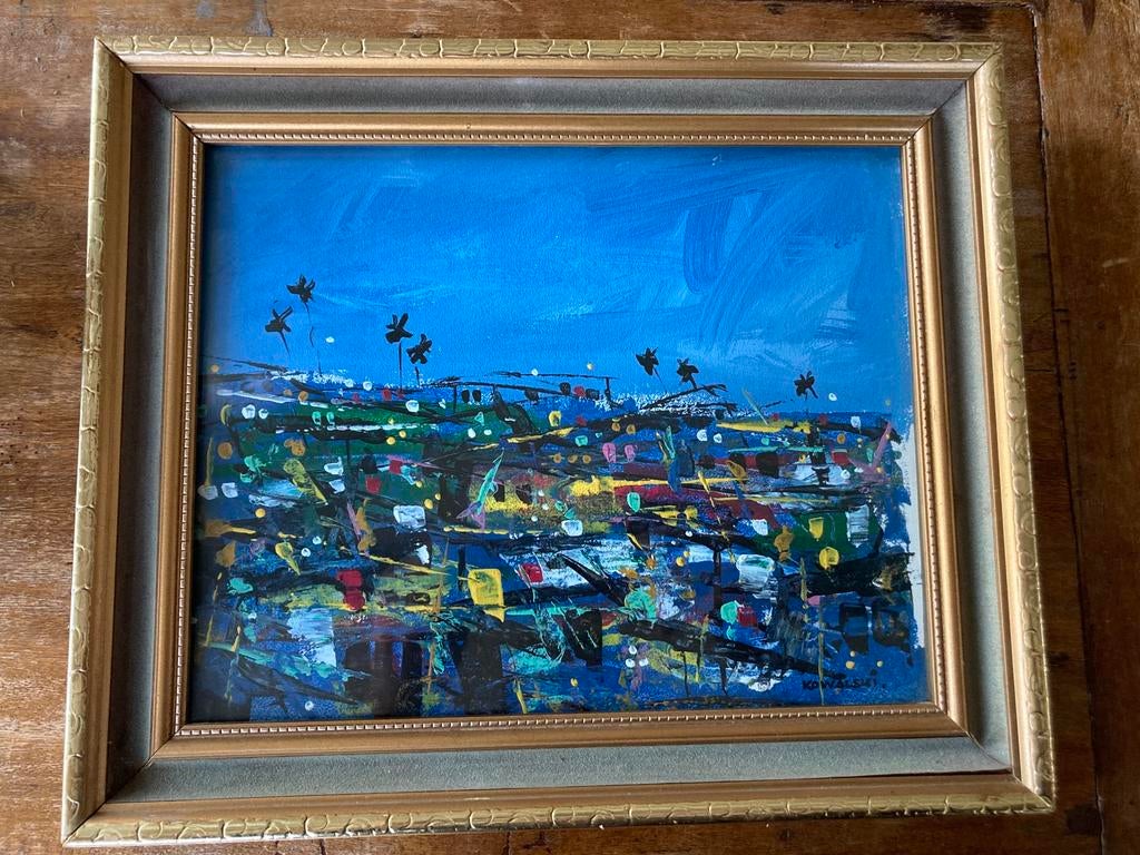 Acryl schilderij Nicholas Kowalski, Ophalen