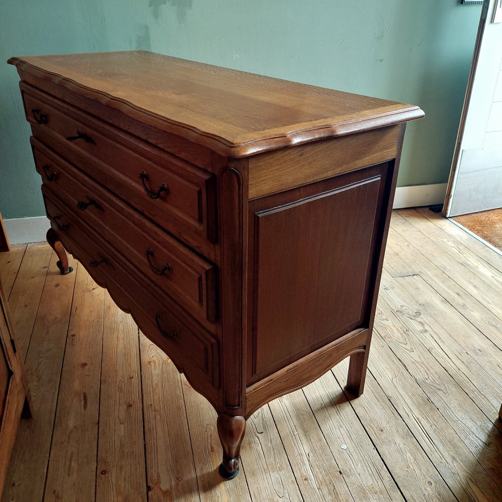 Lucky Vintage antieke grote XL Franse ladekast / dressoir, Ophalen