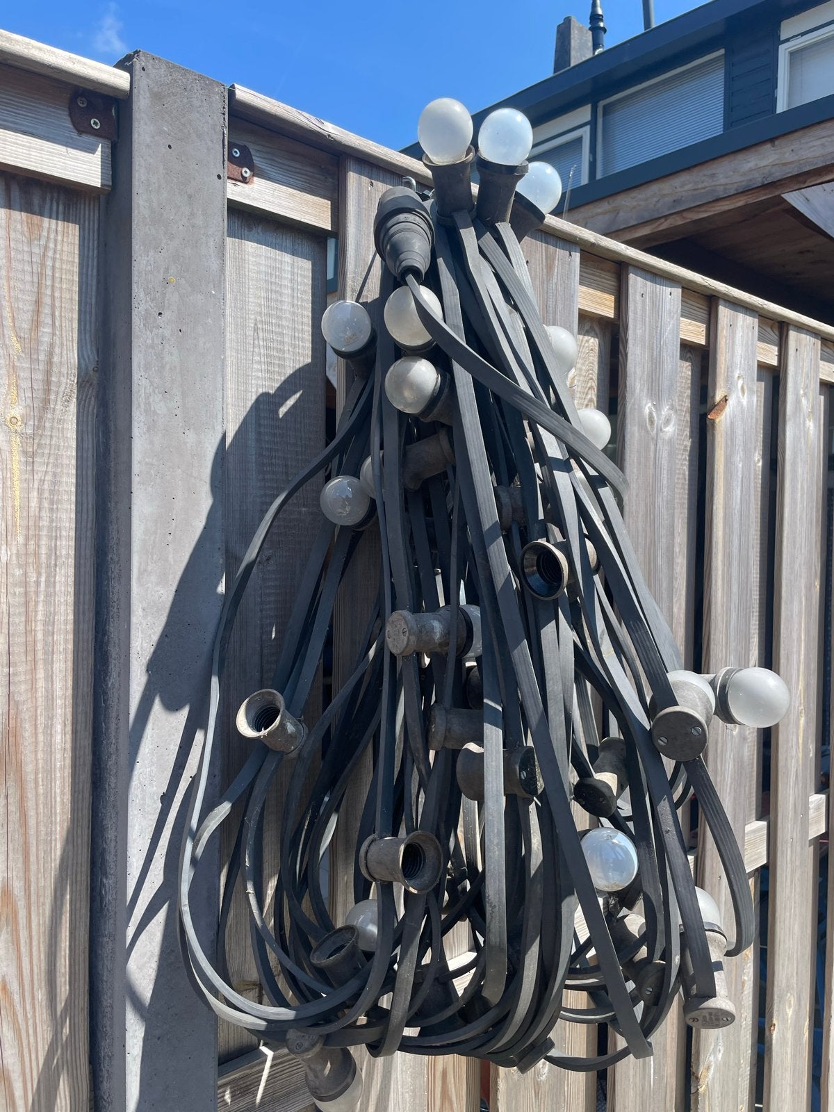 Lichtslinger (lichtsnoer) voor buiten - Feestverlichting, Ophalen, Kunststof, Gebruikt, Minder dan 50 watt