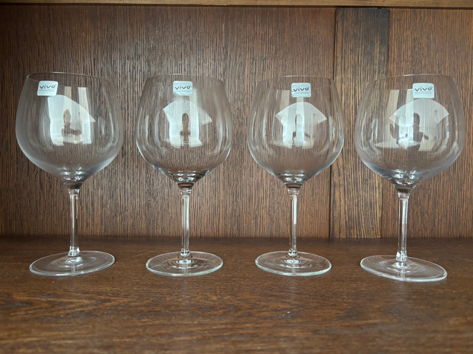4 nieuwe wijnglazen van Vivo, Ophalen of Verzenden, Nieuw