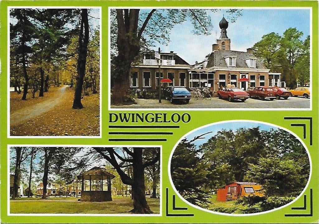 Dwingeloo Gelopen Ansichtkaart ( 8x87 ), Ophalen of Verzenden, 1980 tot heden, Gelopen