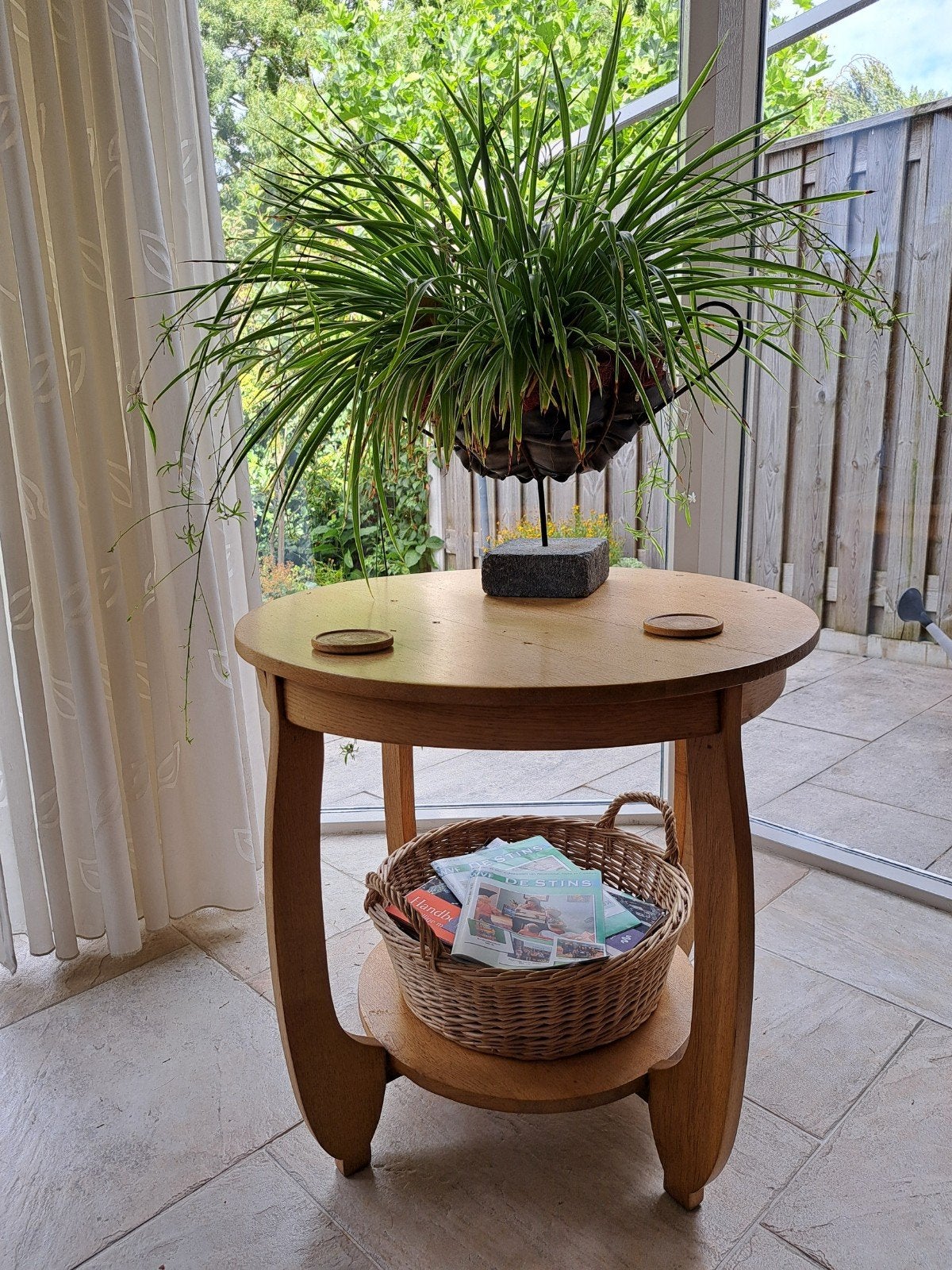 Bijzettafel, Ophalen, Rond, 60 cm of meer