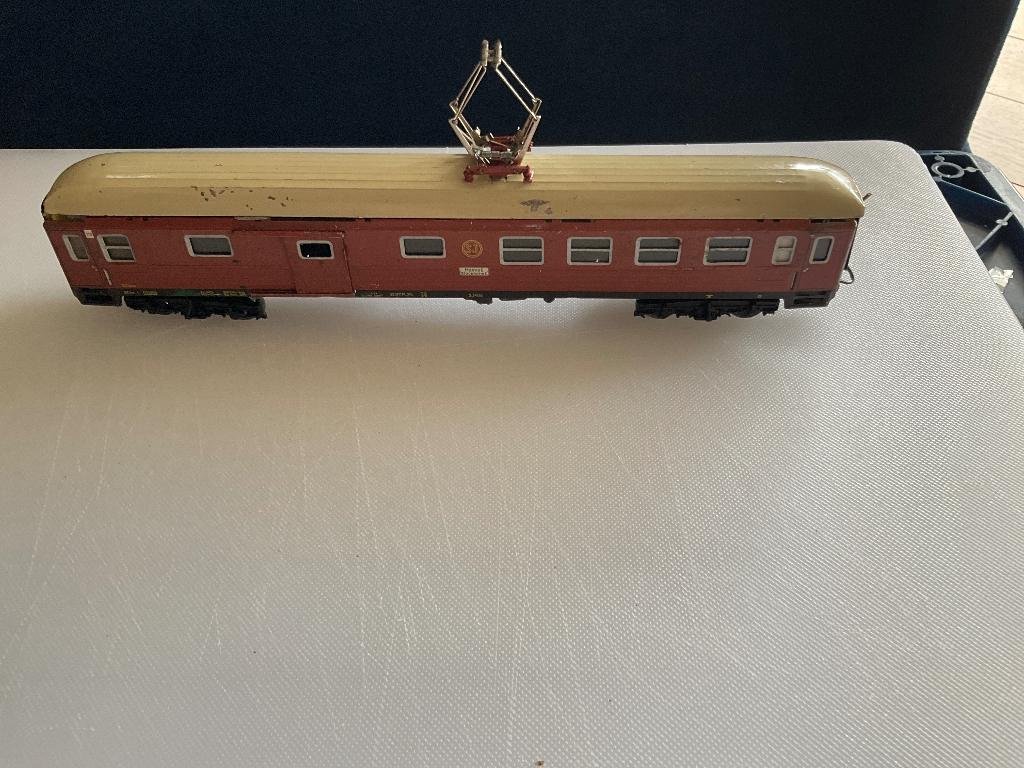 Marklin bagage rijtuig, Wisselstroom, Gebruikt, Wagon, Ophalen of Verzenden
