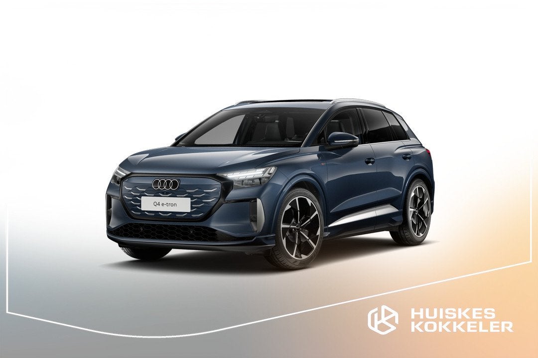 Audi Q4 e-tron, Auto's, Audi, Automaat, 525 km, Achterwielaandrijving, 510 min