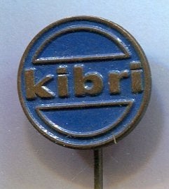 KIBRI modelauto's blauw op koper speldje ( W_327), Verzamelen, Ophalen of Verzenden, Zo goed als nieuw, Merk, Speldje of Pin