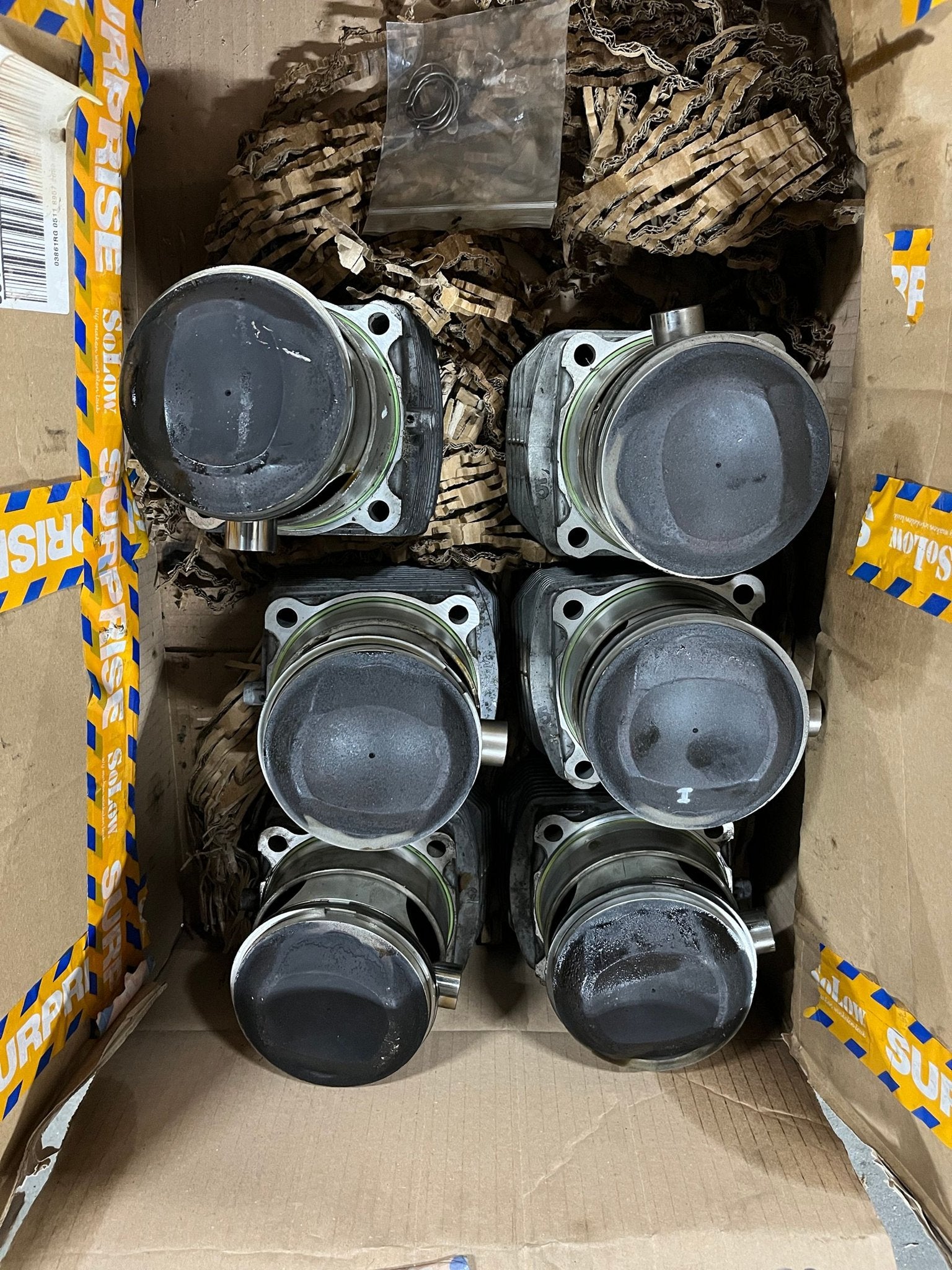Porsche 993 zuiger/cilinder set, Gebruikt, -, -, Porsche