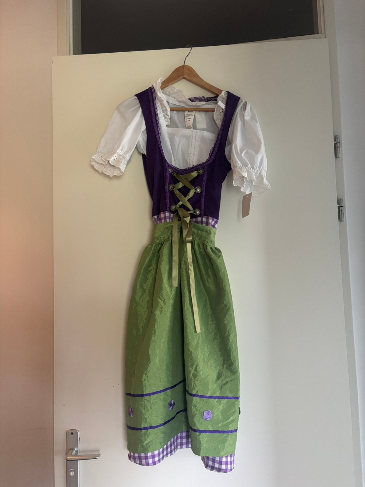 Heidi jurk en pruik, Ophalen of Verzenden, Zo goed als nieuw, Maat 34 (XS) of kleiner, Carnaval