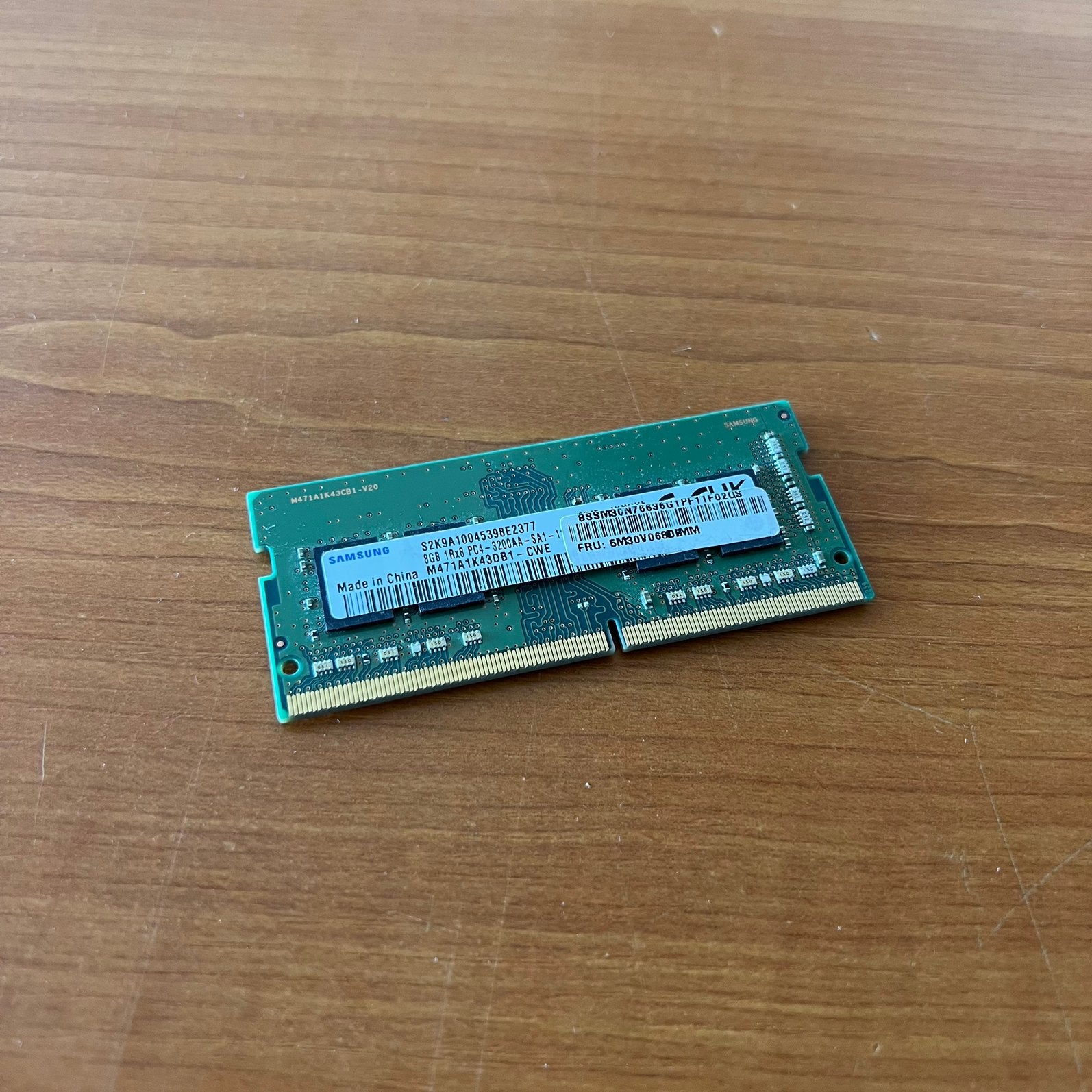 Samsung 8GB 1Rx8 DDR4 3200MHz  ( 1x 8GB ), Gebruikt, DDR4, 8 GB, Ophalen of Verzenden