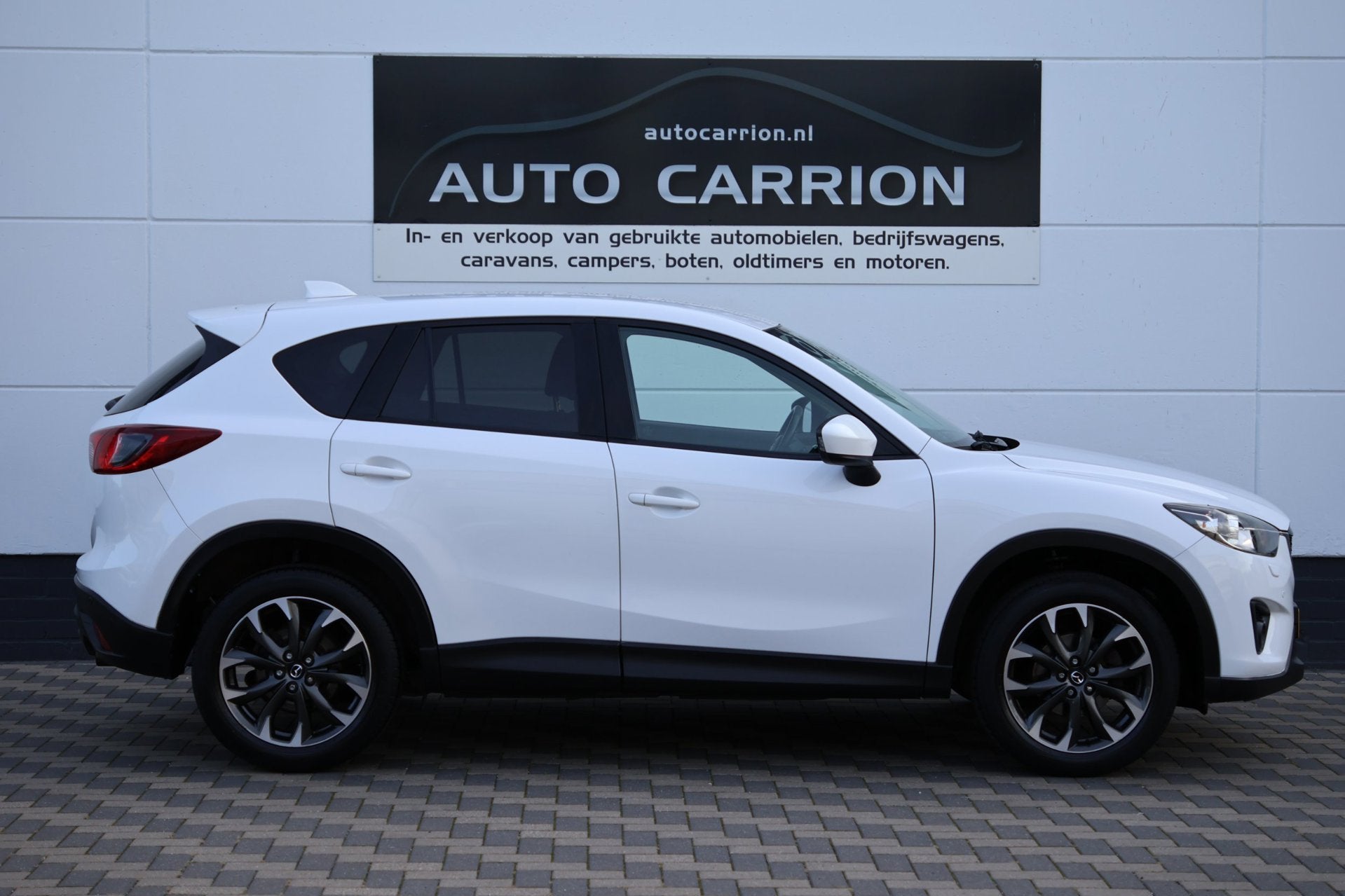 Mazda CX-5 2.0 Skylease+ 2WD Navi 19inch en winterset NAP !, Voorwielaandrijving, Stof, 4 cilinders, Wit