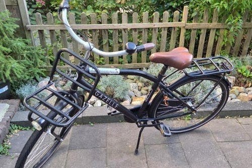 Gazelle Pure NL jongensfiets 26 inch, 3 versnellingen, Terugtraprem, Gebruikt, Versnellingen, Gazelle