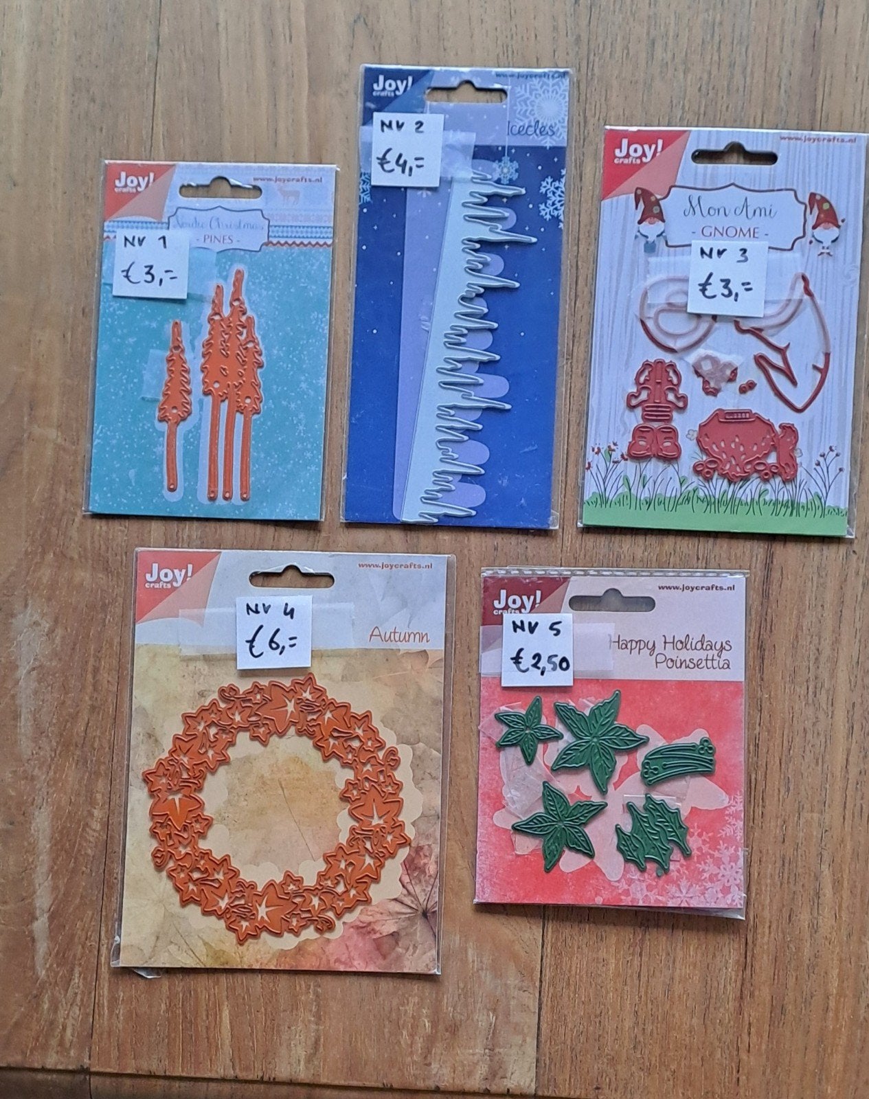 Joy crafts snijmallen, Ophalen of Verzenden, Zo goed als nieuw, Overige thema's, Pons of Mal