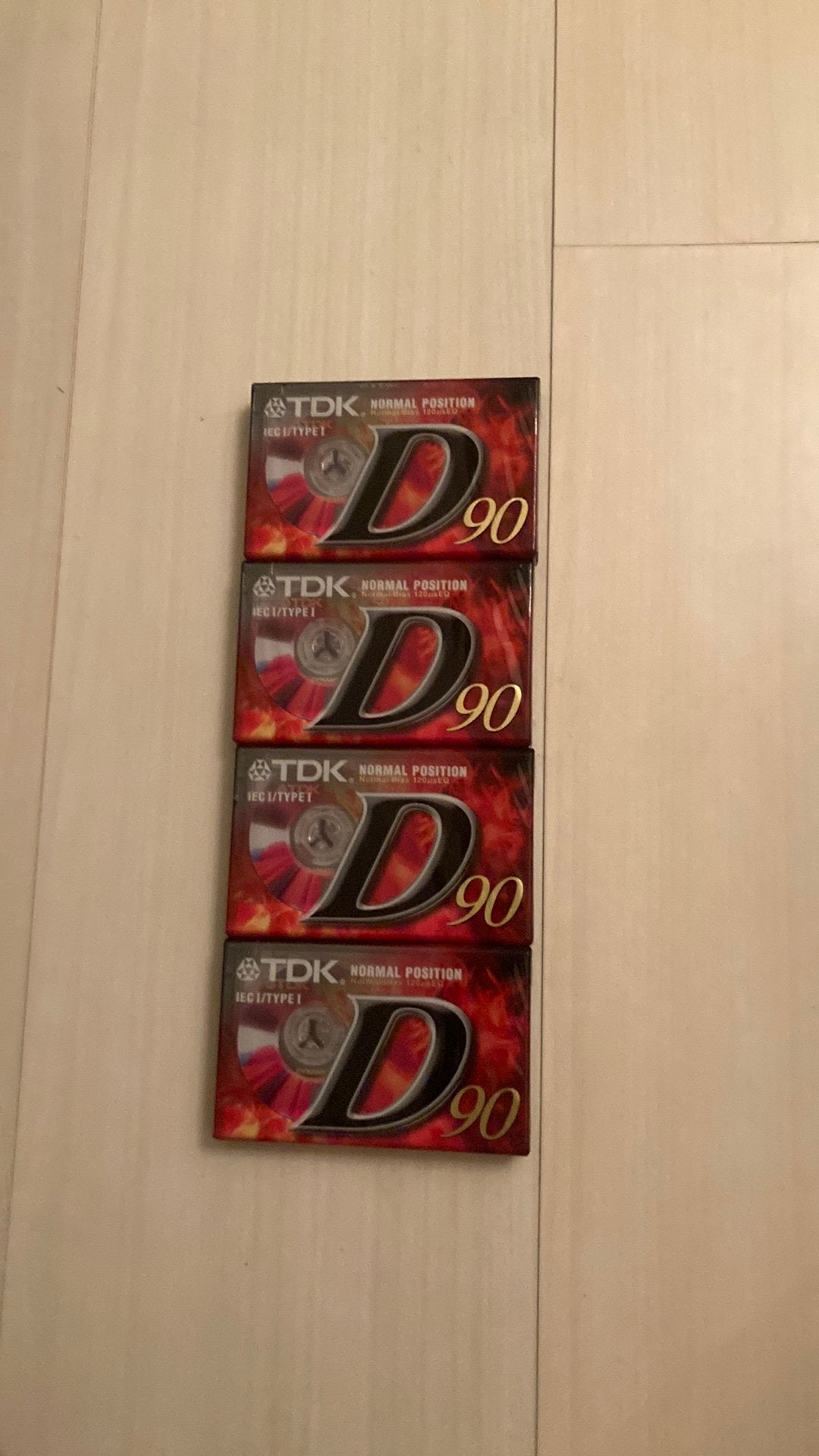 Cassettebandjes TDK 90 min , 4 stuks totaalprijs €12,50, Ophalen of Verzenden, Nieuw in verpakking, Overige genres, 2 t/m 25 bandjes
