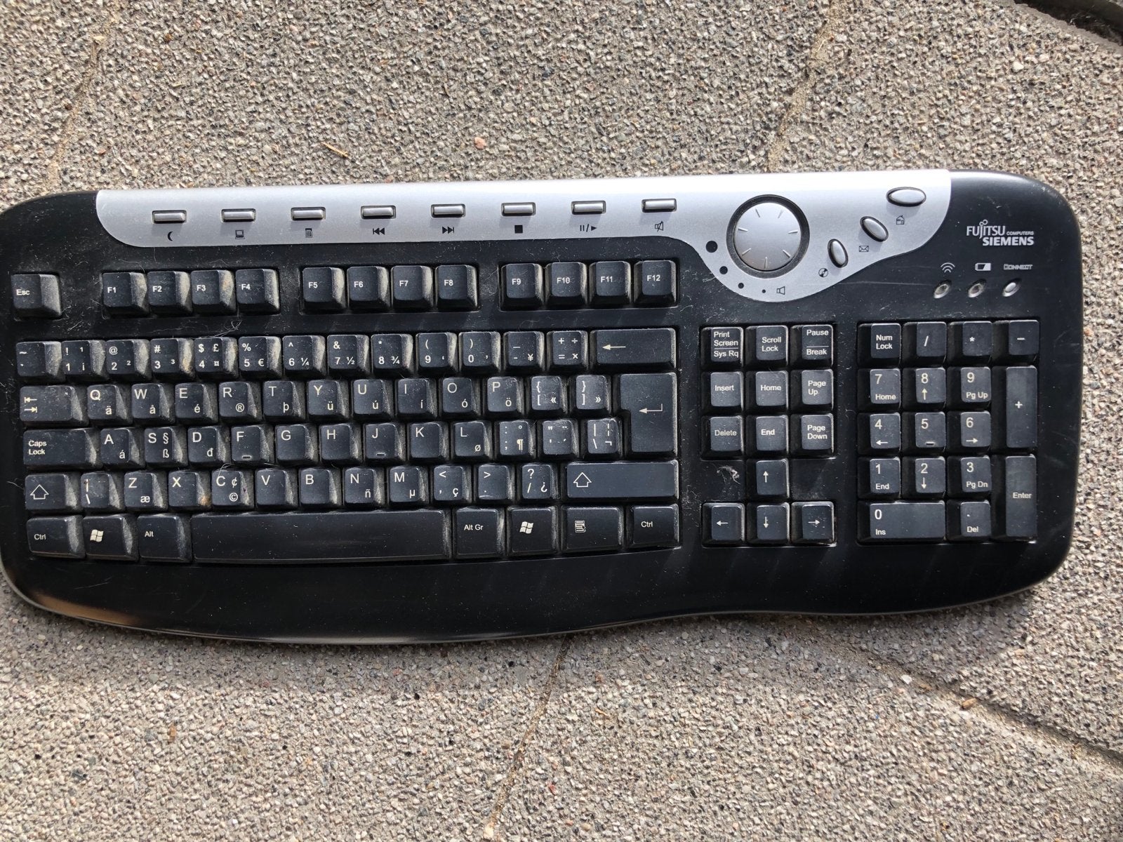 Fujitsu Siemens Toetsenbord - Zo goed als nieuw, Multimediatoetsen, Nieuw, Ophalen of Verzenden, Qwerty
