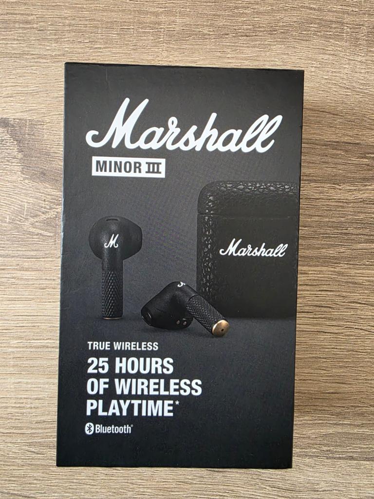 Marshall Minor III True Wireless Oordopjes, Audio, Tv en Foto, Koptelefoons, Ophalen of Verzenden, Nieuw, Overige merken, Draadloos