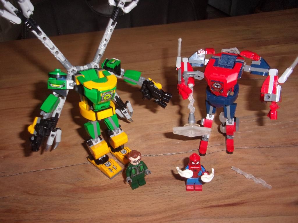 Lego Super Heroes 76198-1 Spider-Man & Doctor Octopus Mech, Gebruikt, Overige thema's, Lego, Ophalen of Verzenden