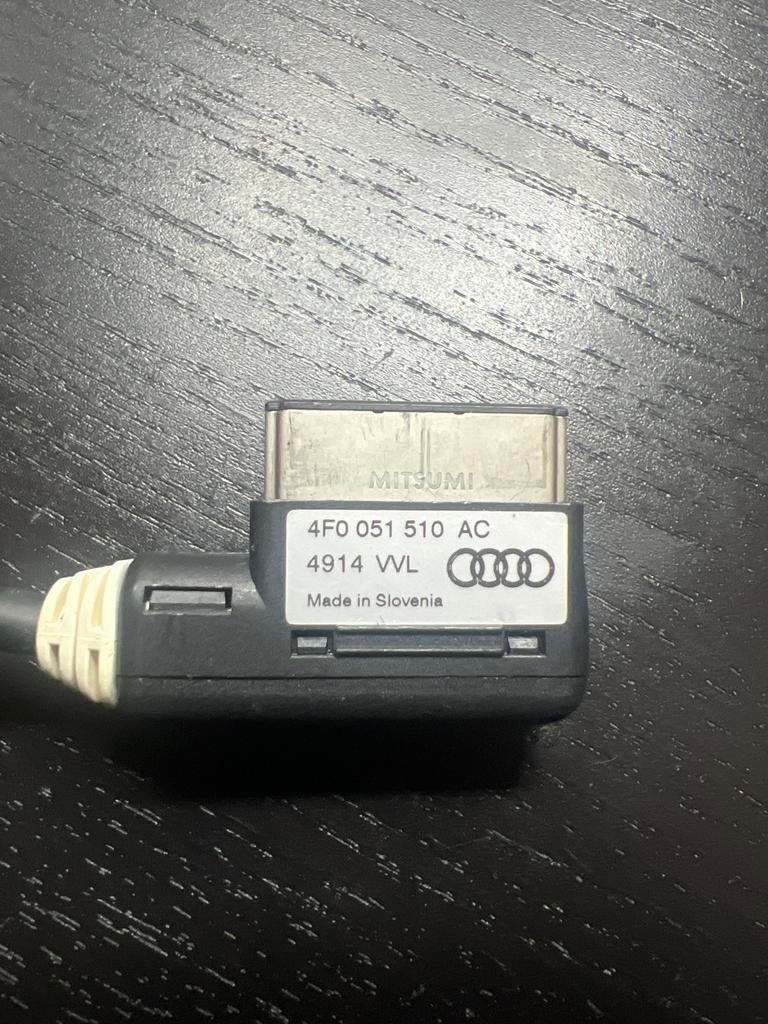 Audi AMI MMI 3G+ Muziek Interface Adapterkabel 4F0051510AC, Ophalen of Verzenden, Zo goed als nieuw