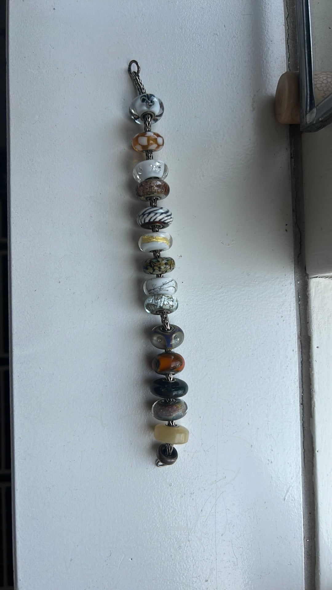 Trolbeads glas kralen 14 stuks, Glas of Kristal, Ophalen of Verzenden, Zo goed als nieuw, Trollbeads