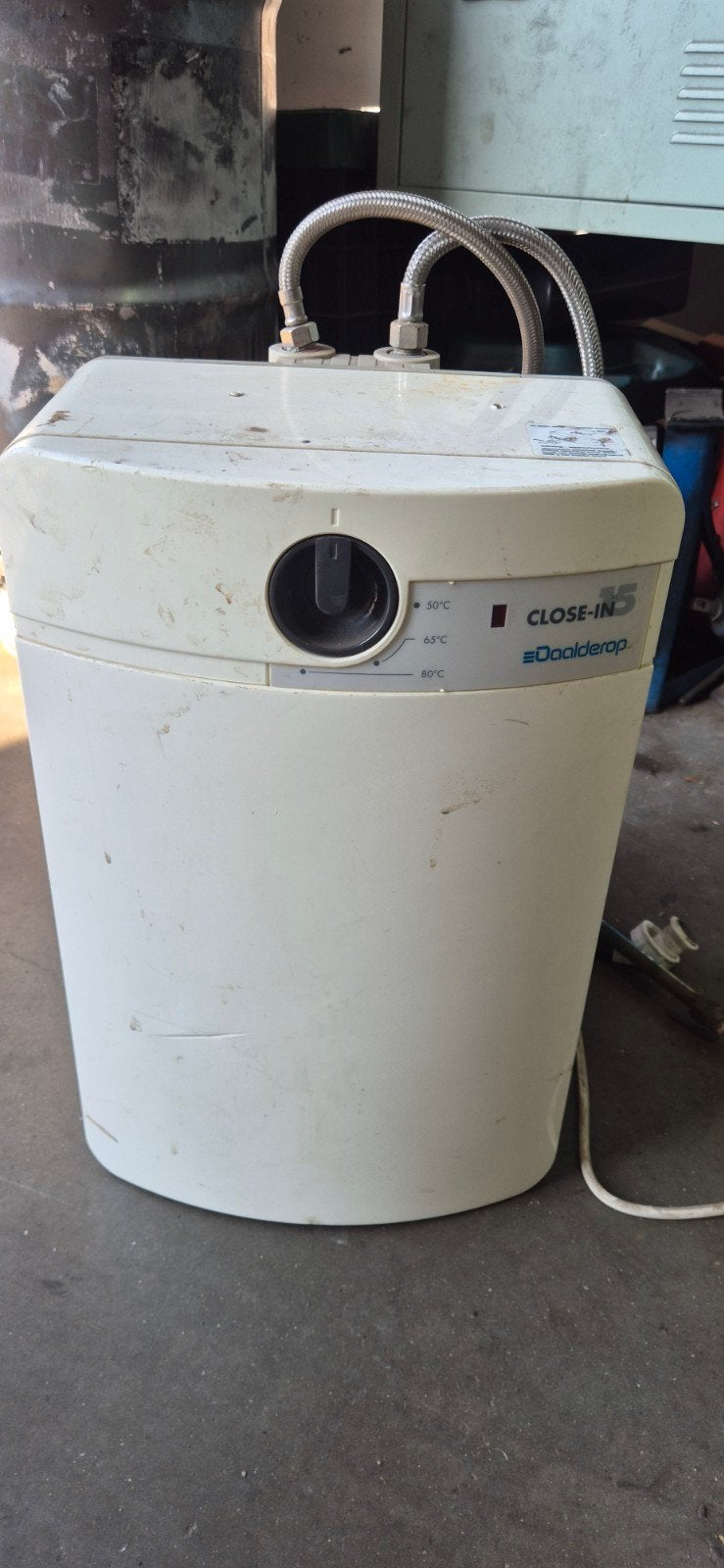 Daalderop Close-in 15 liter boiler, Ophalen, Gebruikt, Boiler, Minder dan 20 liter