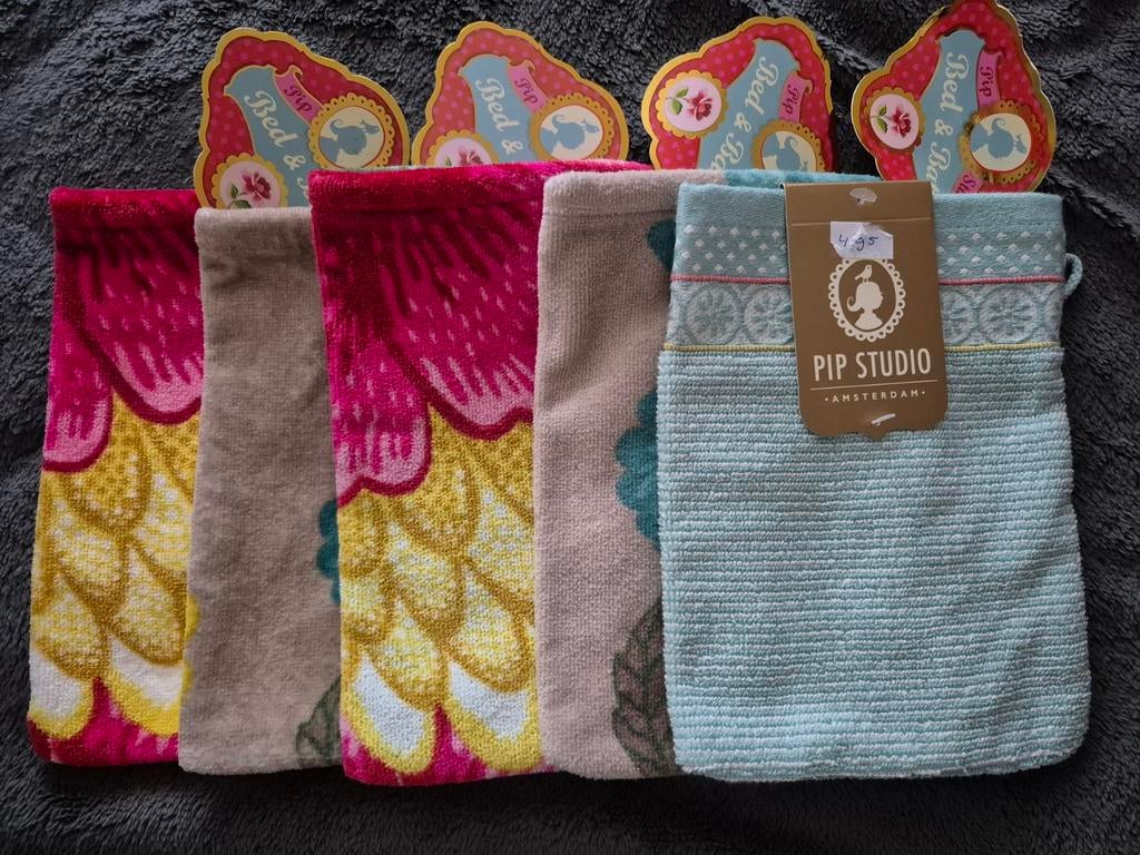 5 nieuwe washandjes van Pip Studio, Ophalen, Nieuw