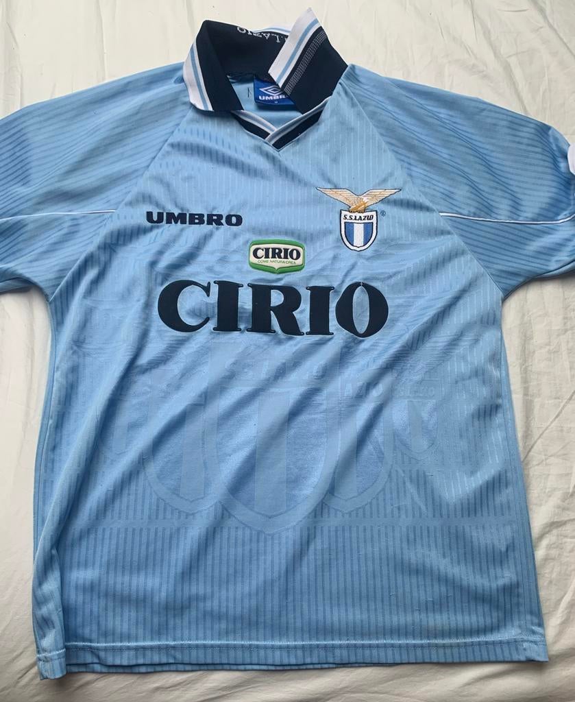 Vintage Lazio Roma shirt 1997/1998 - Maat M, Ophalen of Verzenden, Voetbal, Gedragen, Maat 48/50 (M)