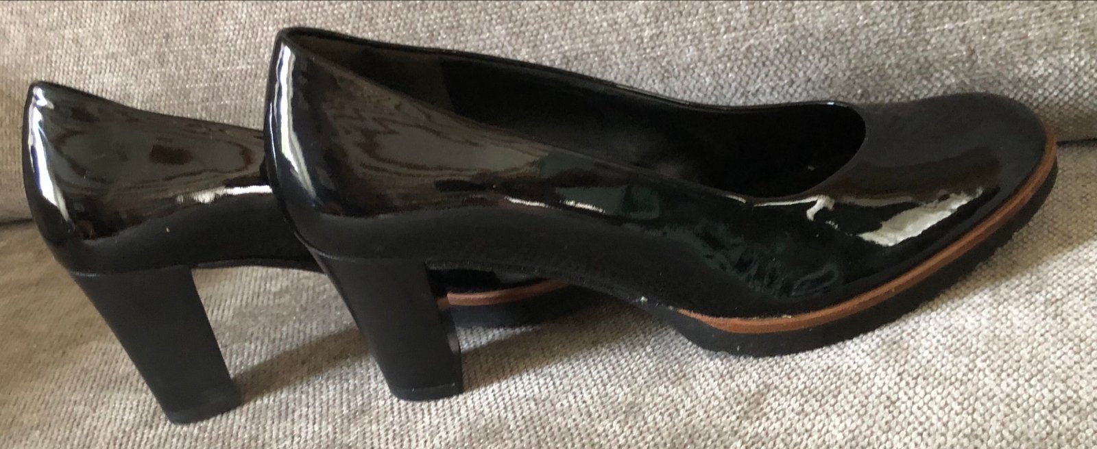 Gabor Comfort Lakleer Pumps Maat 6,5 Zwart, Pumps, Zwart, Nieuw, Ophalen of Verzenden