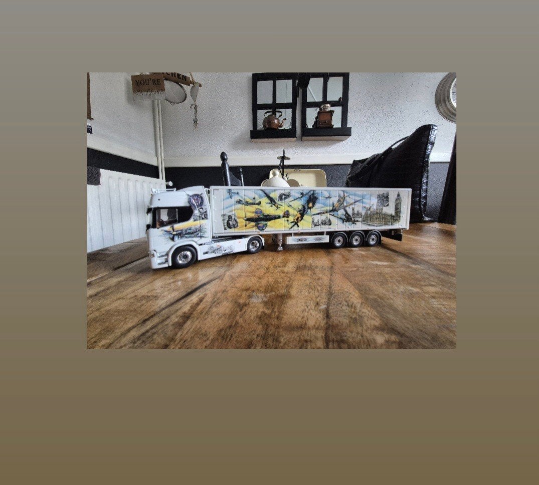 Tekno Scania Repinski - polish squadron, Overige merken, Groter dan 1:32, Nieuw, Ophalen of Verzenden