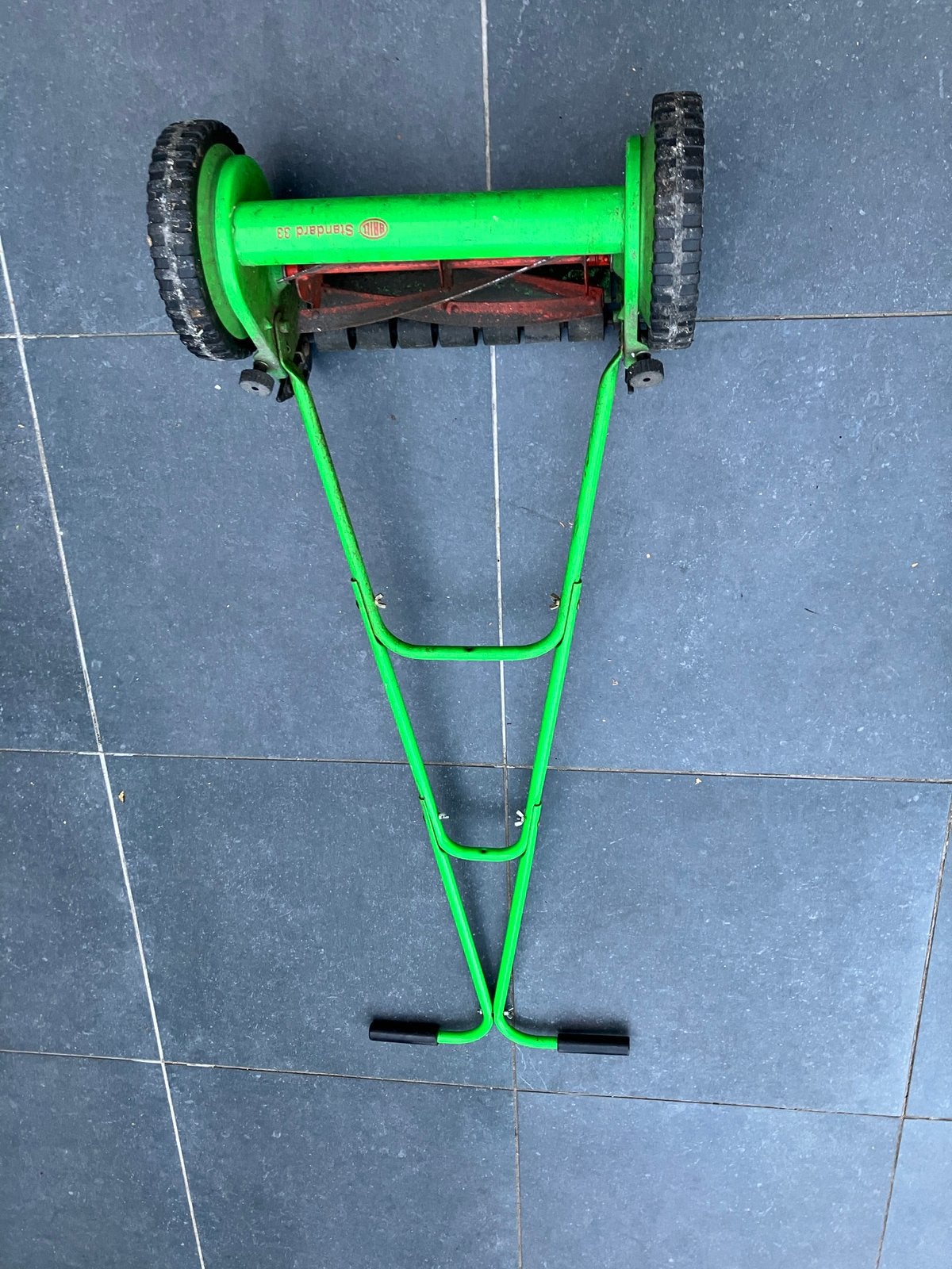 Hand grasmaaier Brill standaard 33 korfmaaier, Ophalen, Gebruikt, Handgrasmaaier, 30 t/m 39 cm