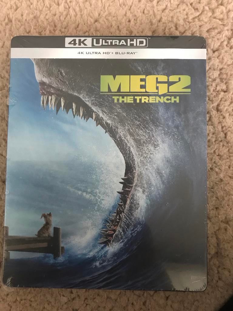 Meg 2: The Trench 4K Ultra HD + Blu-ray, Ophalen of Verzenden, Nieuw in verpakking, Actie