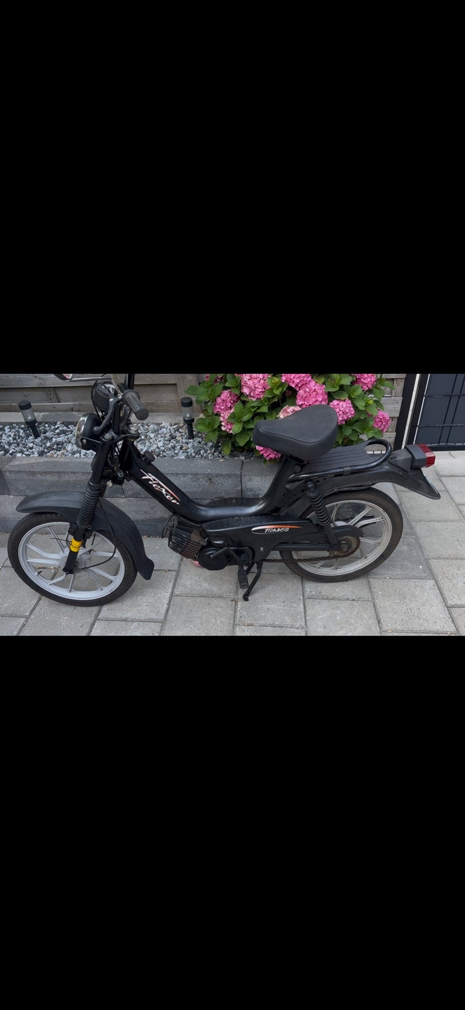 Tomos Flexer snorfiets - Zwart, Goede staat, Fietsen en Brommers, Snorfietsen en Snorscooters, Ophalen, Gebruikt, Tweetakt, Tomos