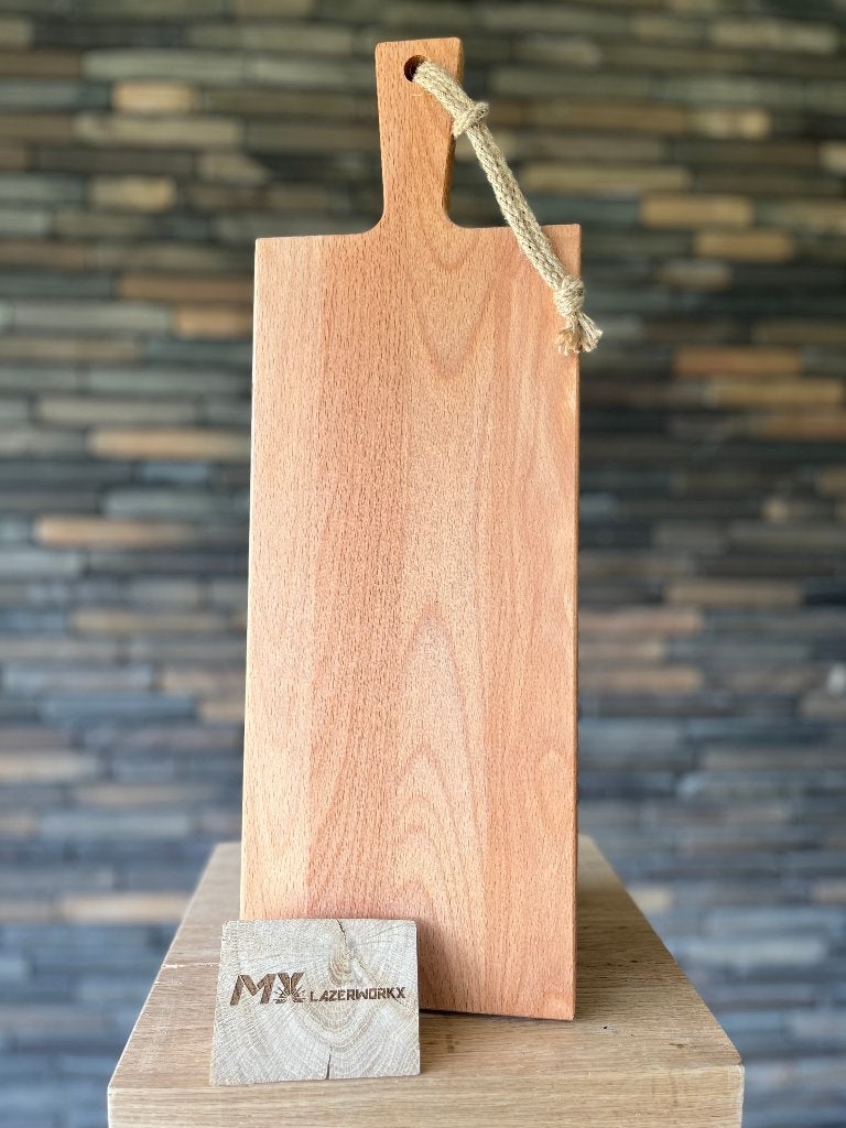 Beukenhout borrelplank, Ophalen of Verzenden, Nieuw, Rechthoekig, Hout