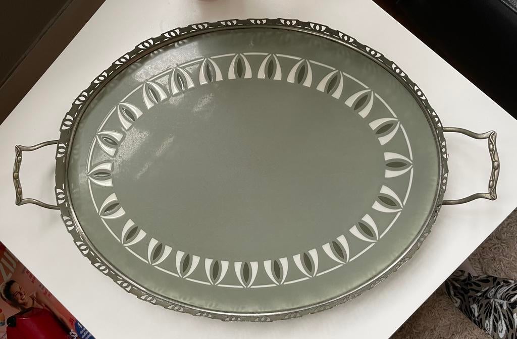 Art Nouveau Art Deco dienblad Villeroy & Boch 1920 / 1930, Ophalen of Verzenden