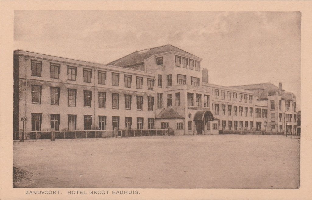 zandvoort- hotel groot badhuis, Ophalen of Verzenden, Voor 1920, Noord-Holland