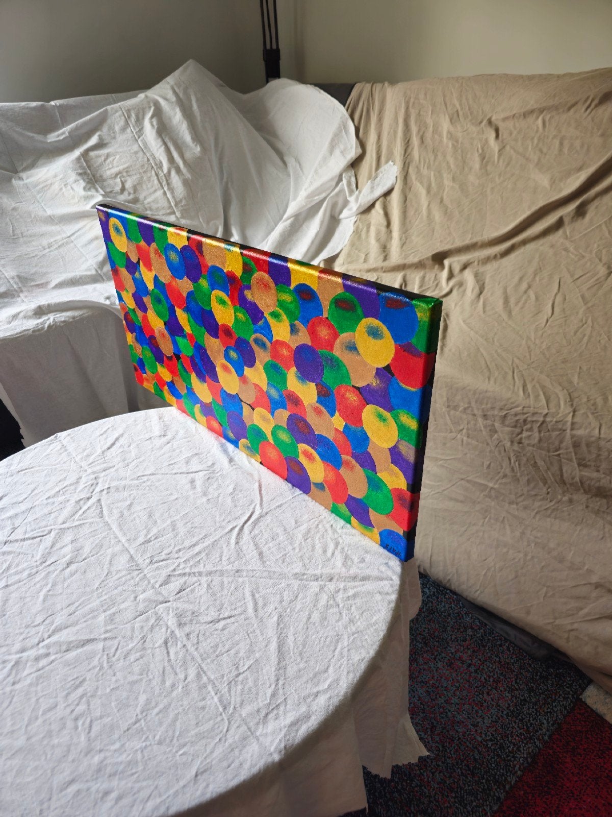 Schilderij 80 cm x 40 cm, Ophalen