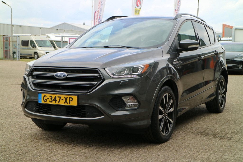 Ford Kuga 1.5 EcoBoost ST Line | Navi | Led | Trekhaak! |, 4 cilinders, Leder en Stof, Automatische klimaatregeling, Bedrijf
