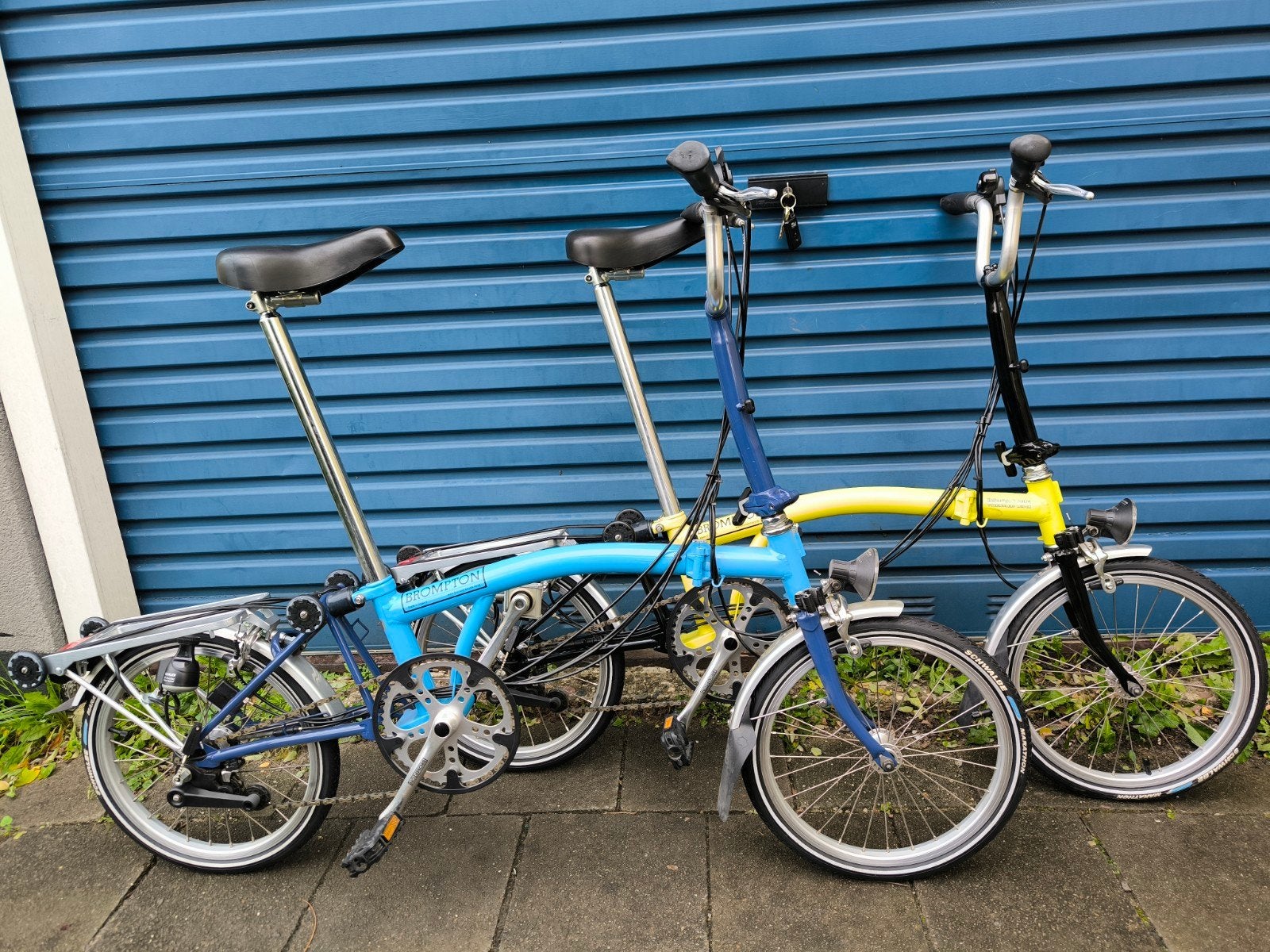 2x Z.G.A.N Brompton Vouwfietsen met 6 versnellingen, Brompton, 16 tot 18 inch, Versnellingen, Ophalen of Verzenden