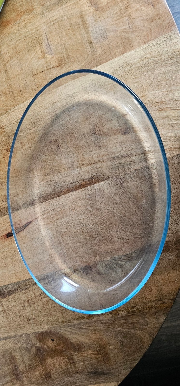 Pyrex ovenschaal, Ophalen, Rond