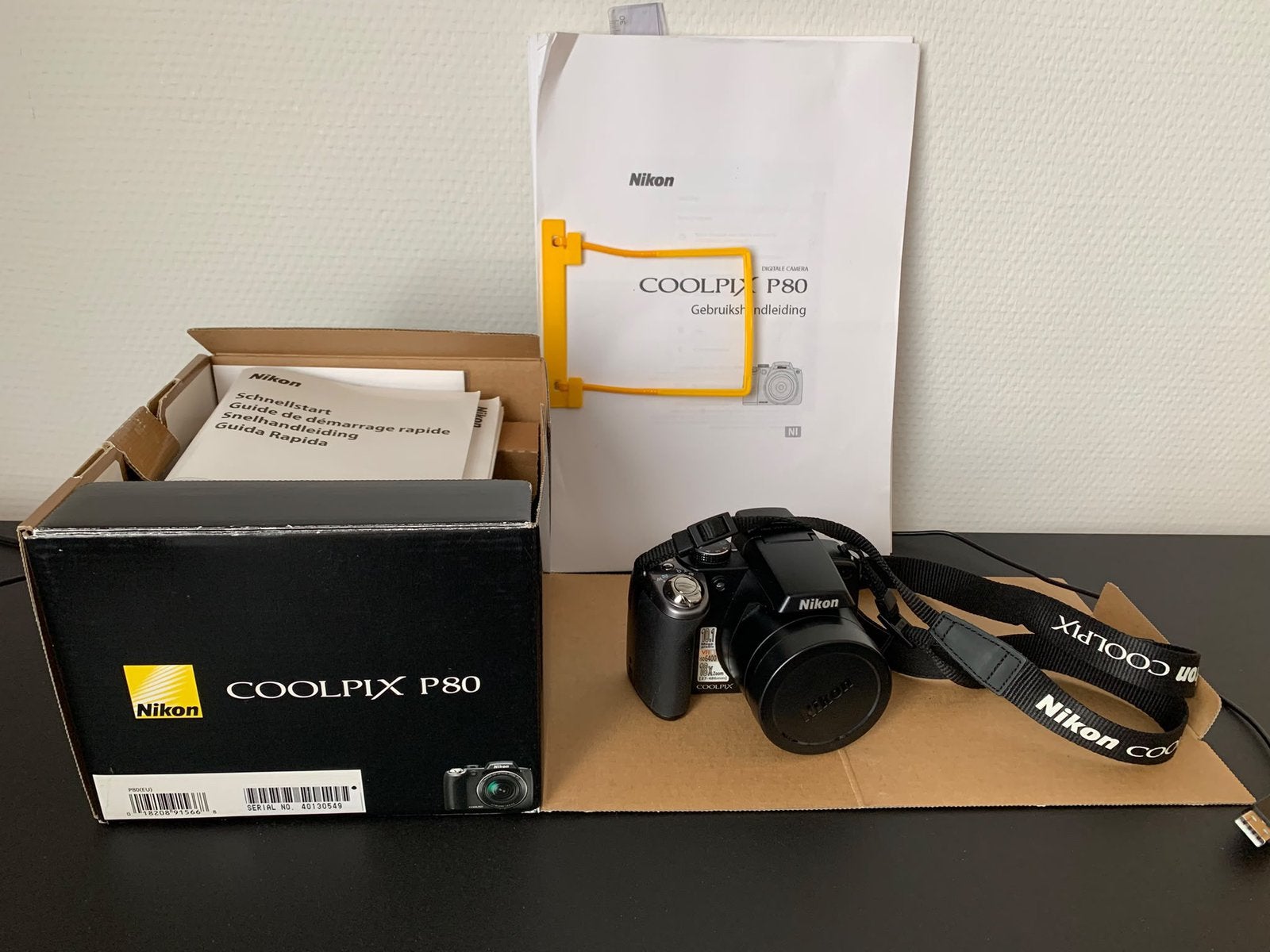 Te koop nikon coolpix p80 camera, Ophalen, Overige typen, Geheugenkaart, Zo goed als nieuw