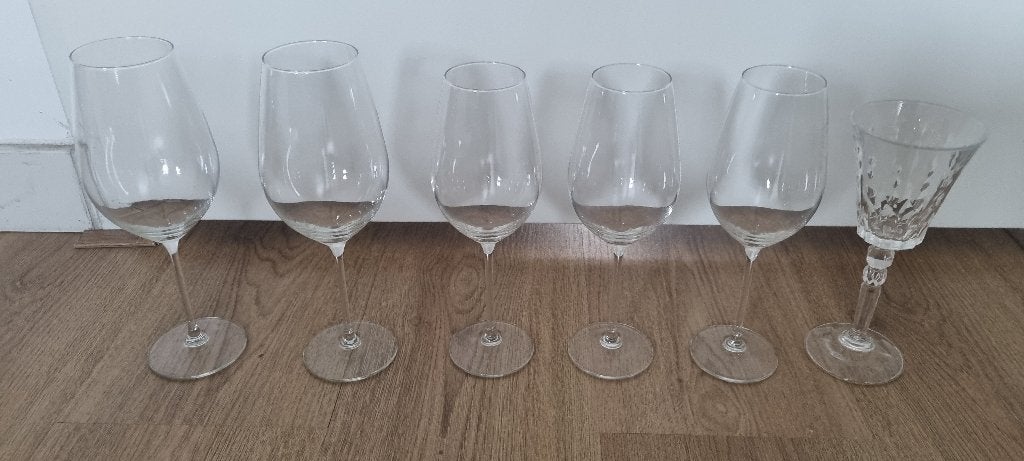 Diverse glazen | wijnglas | cocktailglas, Ophalen of Verzenden, Zo goed als nieuw, Overige typen