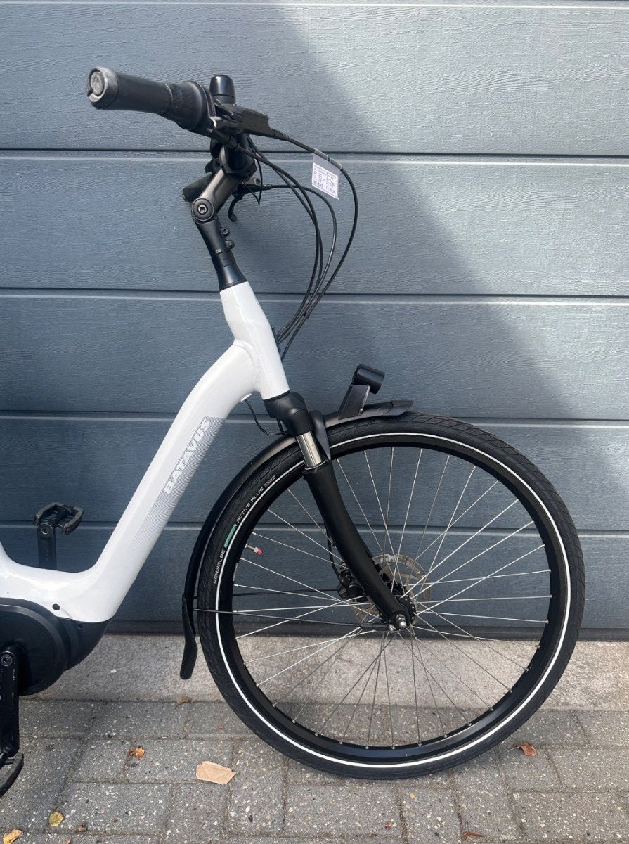 Batavus Finez E-go Active Plus 400Wh Dames Parelmoerwit 57cm, Ophalen, Gebruikt, -, -