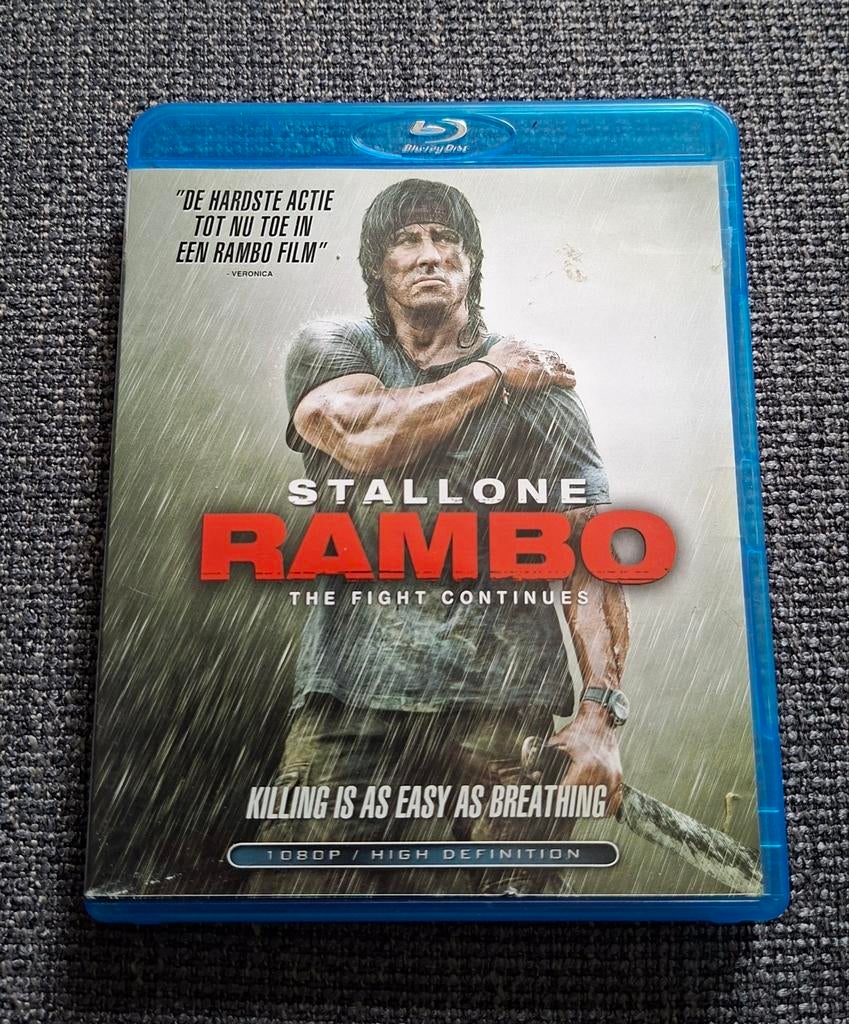Rambo: The Fight Continues - Blu-Ray, Cd's en Dvd's, Blu-ray, Zo goed als nieuw, Actie, Ophalen of Verzenden