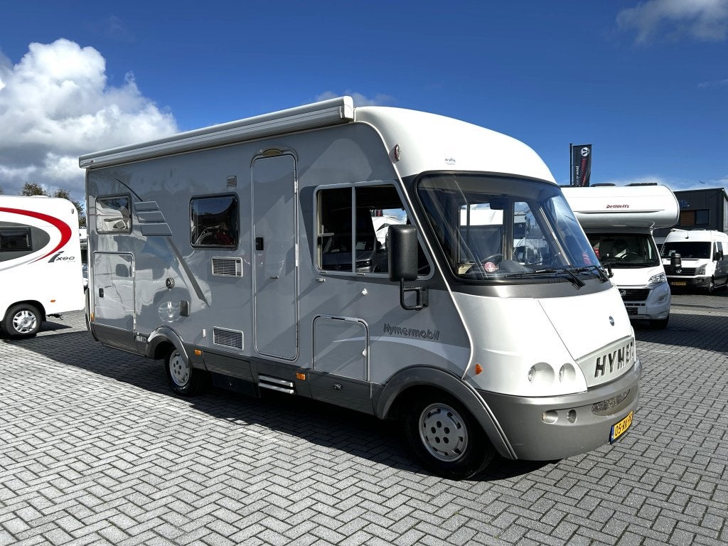 Hymer B514 Dwarsbed/Hefbed/Airco/6.40M/2005/INRUILKOOPJE!, Integraal, Fiat, 6 tot 7 meter, Bedrijf