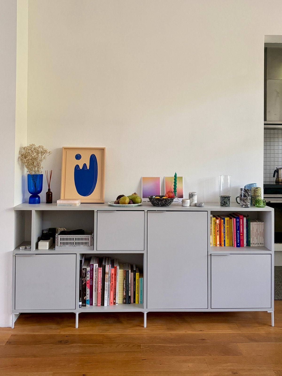 Tylko Sideboard Grijs - 192x83x32 cm, Ophalen, Overige materialen, 150 tot 200 cm, Zo goed als nieuw