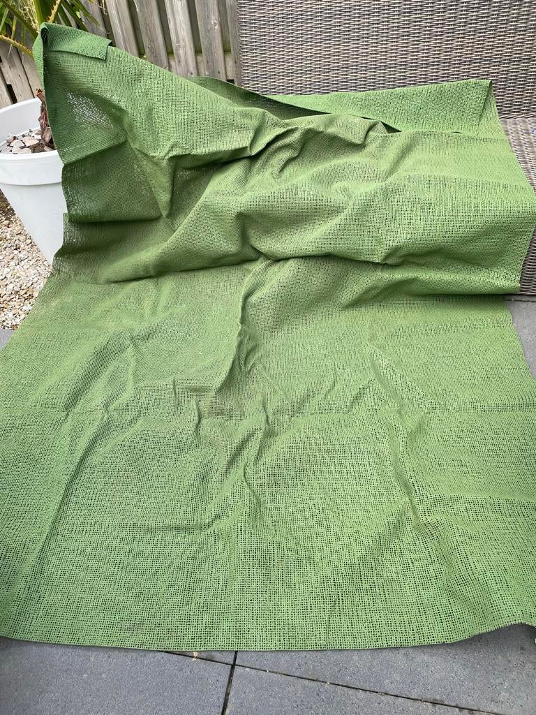 Groen kampeer mat voor in voortent, Caravans en Kamperen, Kampeeraccessoires, Ophalen of Verzenden, Gebruikt