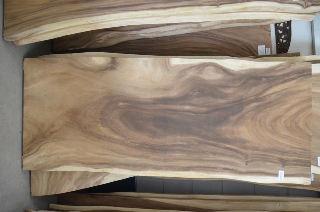 Boomstamtafel 220 cm suar -BT 220 – 2,2 meter boomstamtafel, Ophalen of Verzenden, Nieuw, Hout
