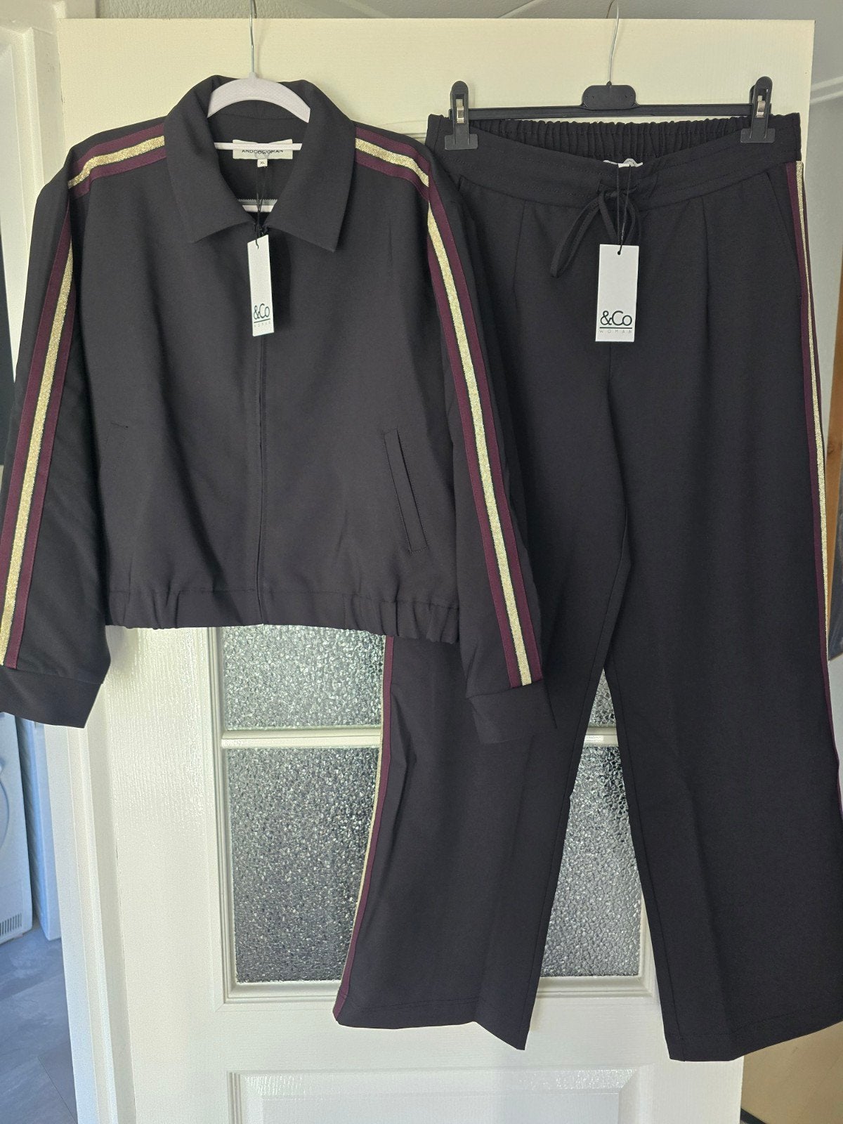 nieuw &co woman andcowoman and cowoman xl zwart bordeaux, Ophalen of Verzenden, Nieuw, Maat 46/48 (XL) of groter, Zwart