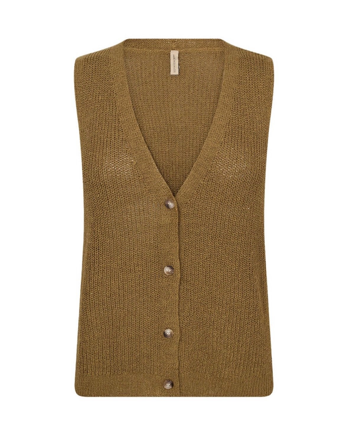 Soyaconcept gilet oker ( S-XXL), Verzenden, Nieuw, Geel