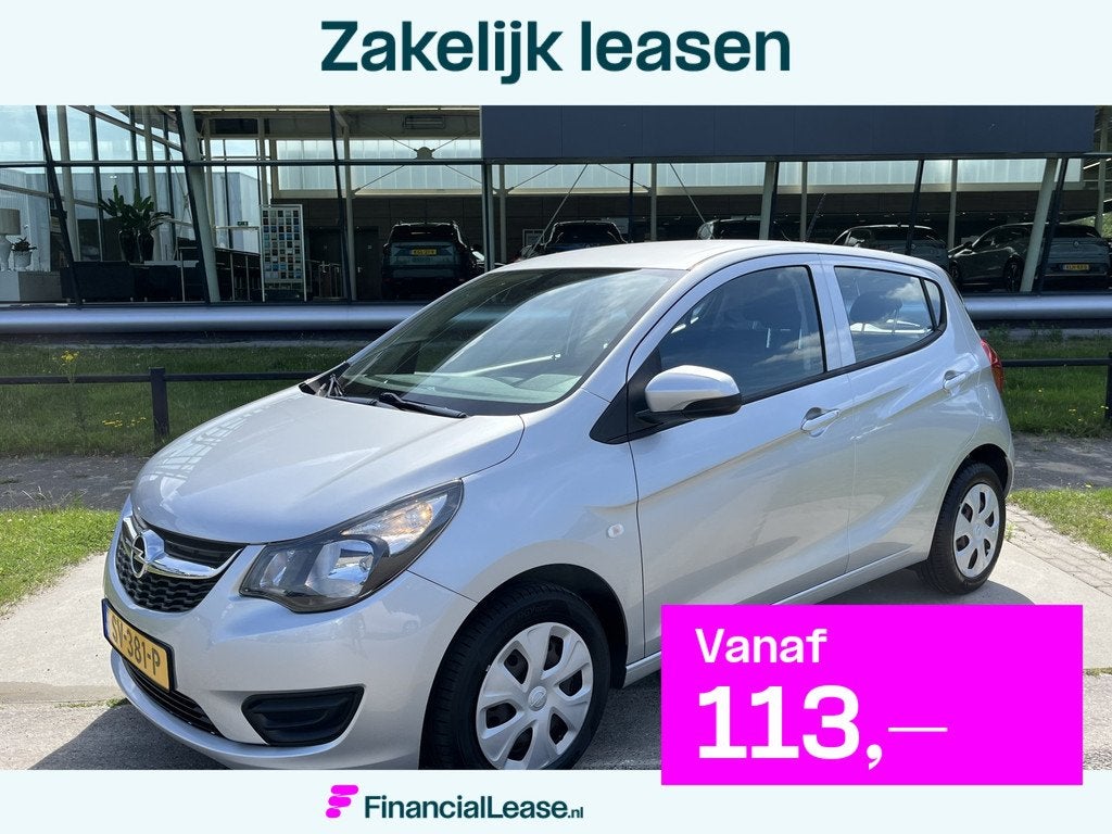 Opel KARL 1.0 ecoFLEX Edition, Voorwielaandrijving, Stof, Origineel Nederlands, Handgeschakeld